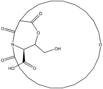 3-OXO-DODECANOYL HOMOSERINE LACTONE Struktur