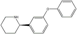 (R)-2-(3-PHENOXYPHENYL)PIPERIDINE Struktur