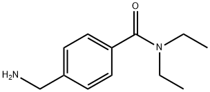 4-(AMINOMETHYL)-N,N-DIETHYLBENZAMIDE Struktur