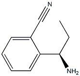 2-((1R)-1-AMINOPROPYL)BENZENECARBONITRILE Struktur