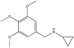 (1R)CYCLOPROPYL(3,4,5-TRIMETHOXYPHENYL)METHYLAMINE Struktur