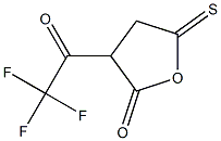 A-TRIFLUOROACETYL-G-THIOBUTYROLACTONE Struktur