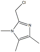 2-CHLOROMETHYL-1,4,5-TRIMETHYL-1H-IMIDAZOLE Struktur