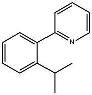 2-(2-ISOPROPYLPHENYL)PYRIDINE Struktur