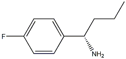 (1S)-1-(4-FLUOROPHENYL)BUTYLAMINE Struktur