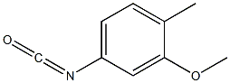 4-ISOCYANATO-2-METHOXY-1-METHYLBENZENE Struktur