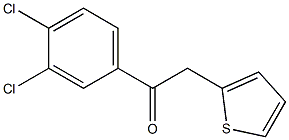 3',4'-DICHLORO-2-THIENYLACETOPHENONE Struktur