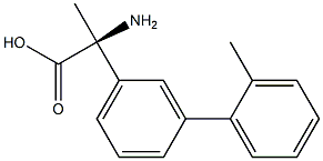 (2S)-2-AMINO-2-[3-(2-METHYLPHENYL)PHENYL]PROPANOIC ACID Struktur