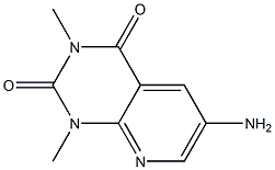 6-AMINO-1,3-DIMETHYLPYRIDO[2,3-D]PYRIMIDINE-2,4(1H,3H)-DIONE Struktur