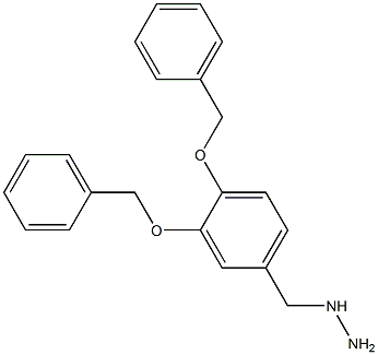 (3,4-DIBENZYLOXY-BENZYL)-HYDRAZINE Struktur