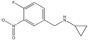 (1R)CYCLOPROPYL(4-FLUORO-3-NITROPHENYL)METHYLAMINE Struktur