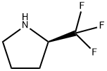 2(R)-2-TRIFLUOROMETHYLPYRROLIDINE Struktur