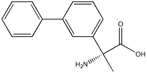 (2R)-2-AMINO-2-(3-PHENYLPHENYL)PROPANOIC ACID Struktur