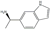 (1R)-1-INDOL-6-YLETHYLAMINE Struktur