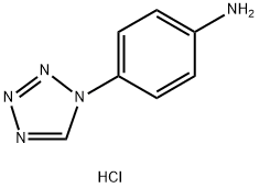 4-(1H-TETRAZOL-1-YL)ANILINE HYDROCHLORIDE Struktur