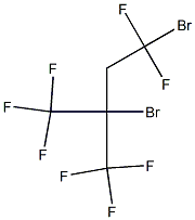 2,4-DIBROMO-1,1,1,4,4-PENTAFLUORO-2-(TRIFLUOROMETHYL)BUTANE Struktur