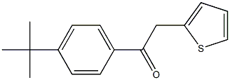 4'-TERT-BUTYL-2-THIENYLACETOPHENONE Struktur