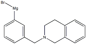 3-(1,2,3,4-TETRAHYDROISOQUINOLIN-2-YLMETHYL) PHENYLMAGNESIUM BROMIDE Struktur