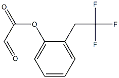 2',2',2'-TRIFLUOROETHYLPHENYL GLYOXYLATE Struktur