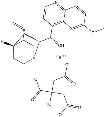 FERRIC QUININE CITRATE Struktur