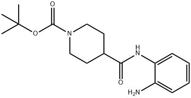 4-(2-氨基苯基氨基甲?；?哌啶-1-羧酸叔丁酯, 883106-63-6, 結(jié)構(gòu)式