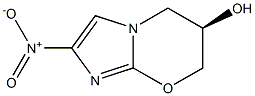 (R)-2-NITRO-6,7-DIHYDRO-5H-IMIDAZO[2,1-B][1,3]OXAZIN-6-OL Struktur