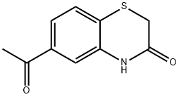 6-ACETYL-2H-BENZO[B][1,4]THIAZIN-3(4H)-ONE Struktur