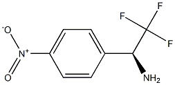 (1S)-2,2,2-TRIFLUORO-1-(4-NITROPHENYL)ETHYLAMINE Struktur