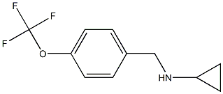 (1R)CYCLOPROPYL[4-(TRIFLUOROMETHOXY)PHENYL]METHYLAMINE Struktur