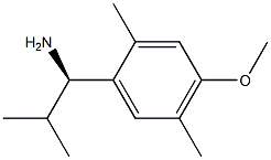 (1R)-1-(4-METHOXY-2,5-DIMETHYLPHENYL)-2-METHYLPROPYLAMINE Struktur