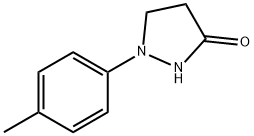 3-HYDROXY-1-(4-METHYLPHENYL)-2-PYRAZOLINE Struktur