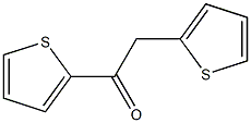 1,2-DI-(2-THIENYL)ETHAN-1-ONE Struktur