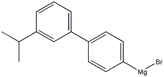 4-(3-ISOPROPYLPHENYL)PHENYLMAGNESIUM BROMIDE Struktur