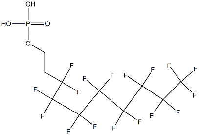 MONO-[2-(PERFLUOROOCTYL)ETHYL]PHOSPHATE Struktur