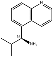 (1S)-2-METHYL-1-(5-QUINOLYL)PROPYLAMINE Struktur