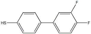 4-(3,4-DIFLUOROPHENYL)THIOPHENOL Struktur