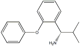 (1S)-2-METHYL-1-(2-PHENOXYPHENYL)PROPYLAMINE Struktur