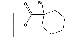 1-BROMO-CYCLOHEXANECARBOXYLIC ACID TERT-BUTYL ESTER Struktur