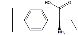 (2S)-2-AMINO-2-[4-(TERT-BUTYL)PHENYL]BUTANOIC ACID Struktur