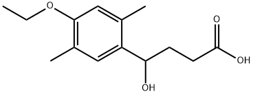 4-(4-ETHOXY-2,5-DIMETHYL-PHENYL)-4-HYDROXY-BUTYRIC ACID Struktur