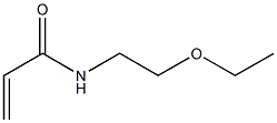 2-ETHOXYETHYL ACRYLAMIDE Struktur