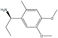 (1R)-1-(4,5-DIMETHOXY-2-METHYLPHENYL)PROPYLAMINE Struktur