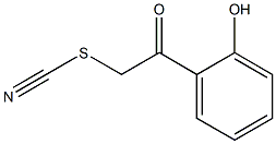 2-(2-HYDROXYPHENYL)-2-OXOETHYL THIOCYANATE Struktur