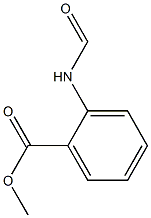 2-FORMYLAMINO-BENZOIC ACID METHYL ESTER Struktur