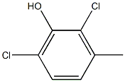 2,6-DICHLORO-3-METHYLPHENOL Struktur