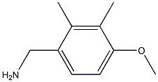 2,3-DIMETHYL-4-METHOXYBENZYLAMINE Struktur