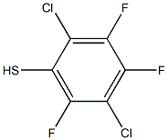 2,5-DICHLORO-3,4,6-TRIFLUOROBENZENETHIOL Struktur