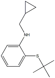 (1R)[2-(TERT-BUTYLTHIO)PHENYL]CYCLOPROPYLMETHYLAMINE Struktur