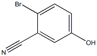 2-BROMO-5-HYDROXYBENZONITRILE Struktur