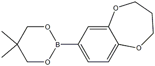 7-(5,5-DIMETHYL-1,3,2-DIOXABORINAN-2-YL)-3,4-DIHYDRO-2H-1,5-BENZODIOXEPINE Struktur